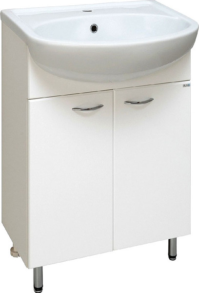 Изображение товара Тумба с умывальником Runo Уют 55 + Уют 55 (напольная)