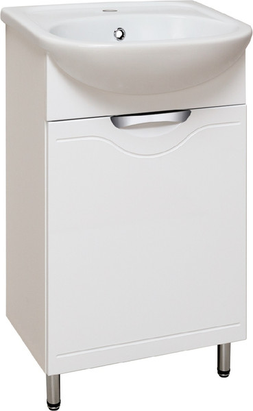 Изображение товара Тумба с умывальником Runo Фортуна 50 + Уют 50 (напольная)