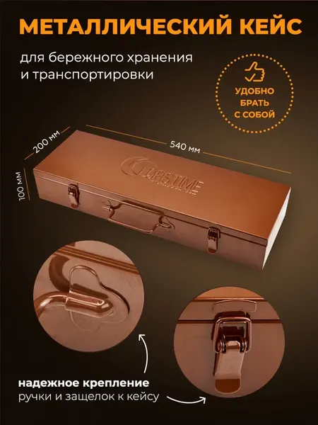 Изображение товара Универсальный набор инструментов Forstime FT-6143-5MPB (66164)