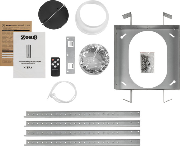 Изображение товара Вытяжка коробчатая ZORG Nitra 1260 39 S (черный)