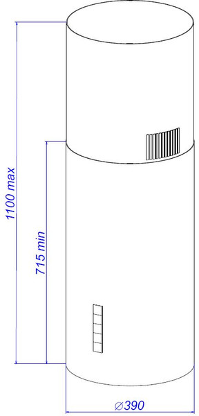 Изображение товара Вытяжка коробчатая ZORG Nitra 1260 39 S (черный)