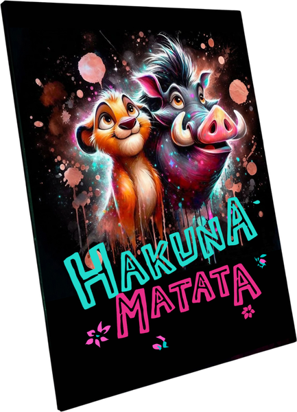 Изображение товара Картина по номерам Флюид Акуна Матата / BFH0005