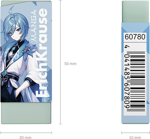 Изображение товара Набор ластиков Erich Krause Manga / 63290 (3шт)