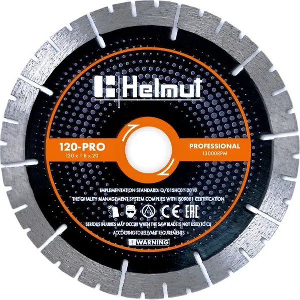 Изображение товара Отрезной диск алмазный Helmut hl-1010