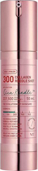 Изображение товара Сыворотка для лица Vt Cosmetics Collagen Reedle Shot 300 с микроиглами и коллагеном (50мл)