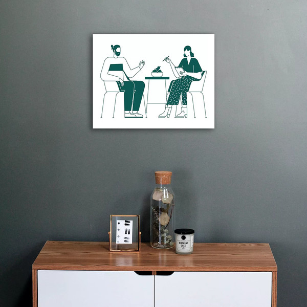 Изображение товара Картина Stamprint Рабочая атмосфера 3 / TR026 (35х45см)