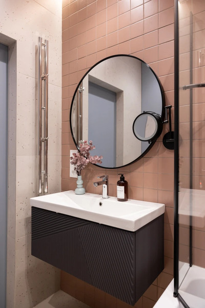 Изображение товара Тумба под умывальник Velvex Edge 700-0-1 / tp.EDG.9696.70.1Y (графит)