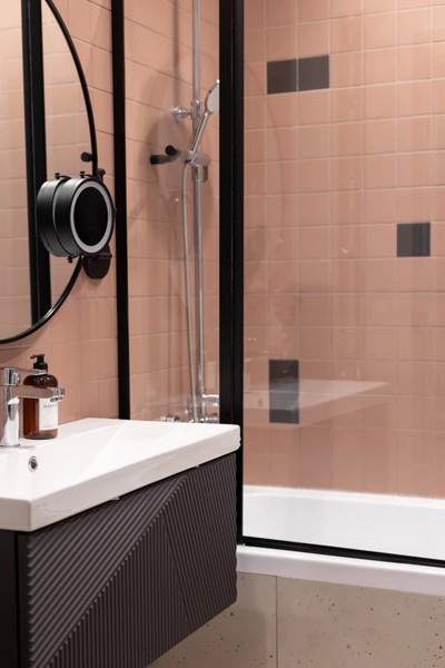 Изображение товара Тумба под умывальник Velvex Edge 700-0-1 / tp.EDG.9696.70.1Y (графит)