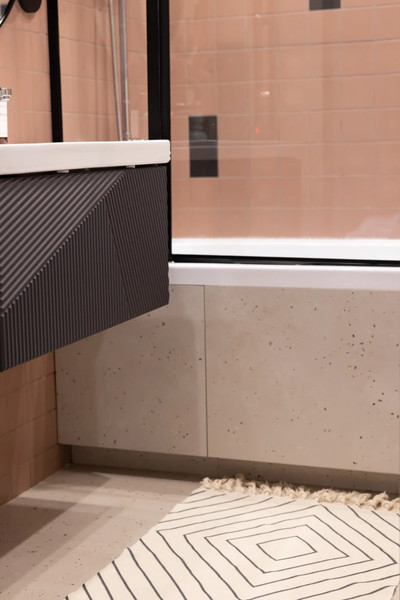 Изображение товара Тумба под умывальник Velvex Edge 700-0-1 / tp.EDG.9696.70.1Y (графит)