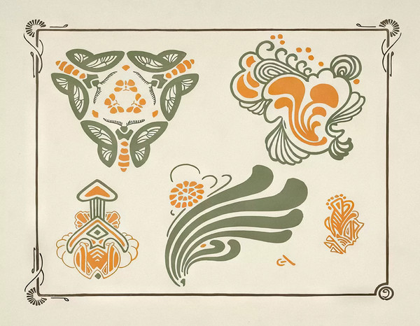 Изображение товара Картина Stamprint Ар-нуво Ориоль / АТ052 (35х45см)