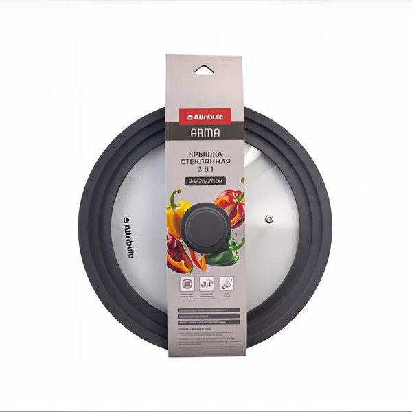 Изображение товара Крышка стеклянная Attribute Arma 24х26х28см ALA003