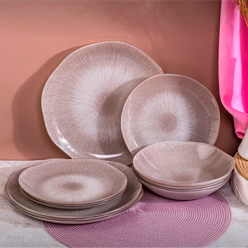 Изображение товара Тарелка столовая обеденная Luminarc Artasym Starmarble Grey X0041