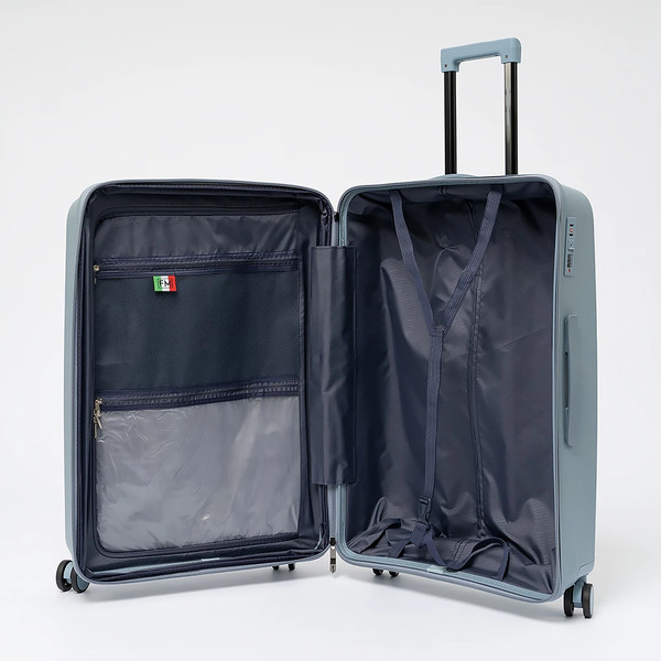 Изображение товара Чемодан на колесах Francesco Molinary 344-PP31/4-28BLU (голубой)