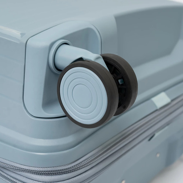 Изображение товара Чемодан на колесах Francesco Molinary 344-PP31/4-28BLU (голубой)