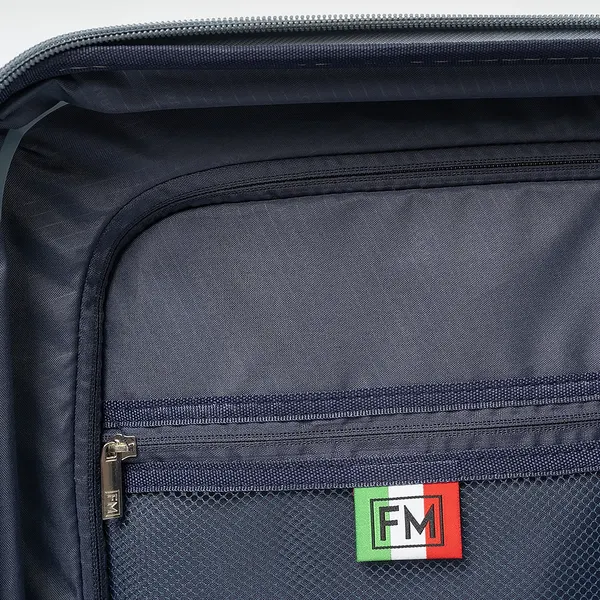 Изображение товара Чемодан на колесах Francesco Molinary 344-PP31/4-18BLU (голубой)