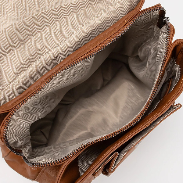 Изображение товара Рюкзак Poshete 707-21042-DCM (Dark Camel)