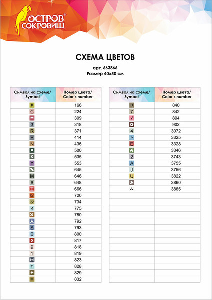 Изображение товара Набор алмазной вышивки Остров Сокровищ Букет с гладиолусами / 663866