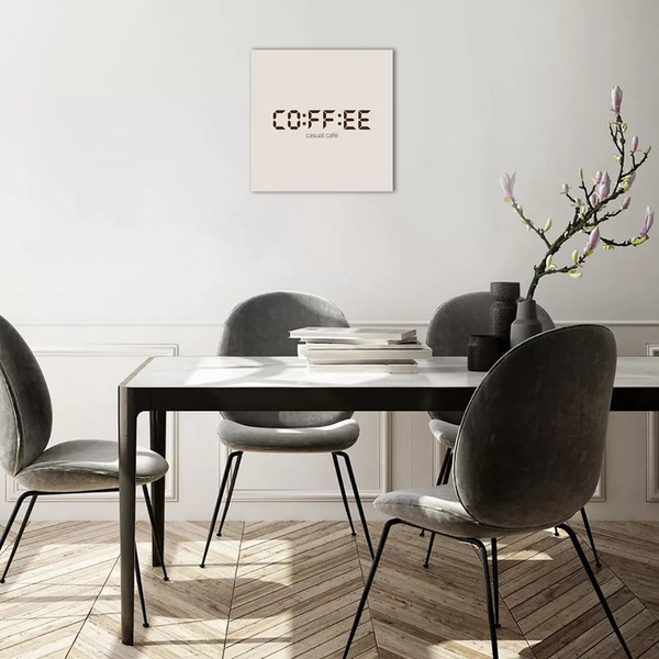 Изображение товара Картина Stamprint Кофе-часы / КС026 (35х35см)