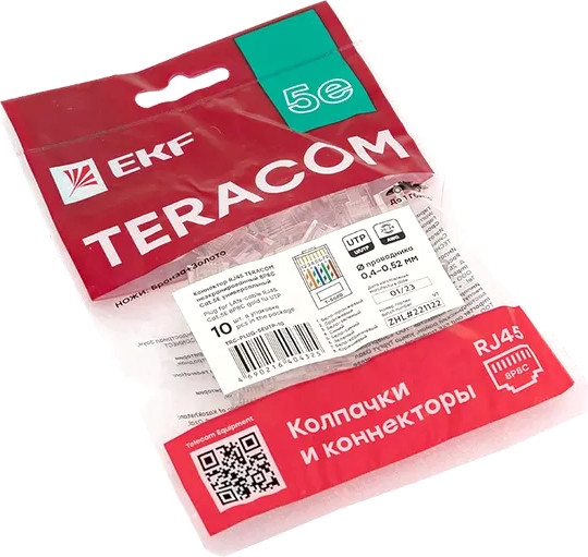 Изображение товара Коннектор EKF Teracom TRC-PLUG-5EUTP-10