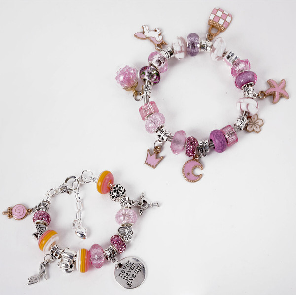 Изображение товара Набор для создания украшений Brauberg Kids / 665298 (розовый)