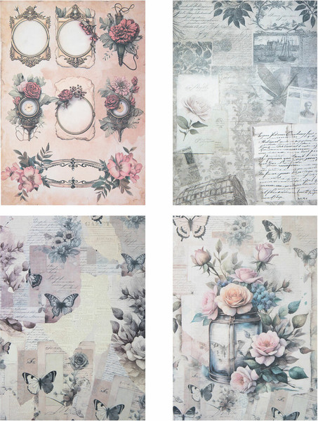 Изображение товара Набор бумаги для скрапбукинга Остров Сокровищ В винтажном стиле / 665444 (12л)