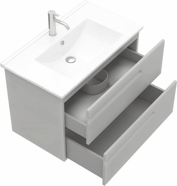 Изображение товара Тумба под умывальник Laparet Atlas 80 / LA-WCAB-80-125 (кашемир матовый)