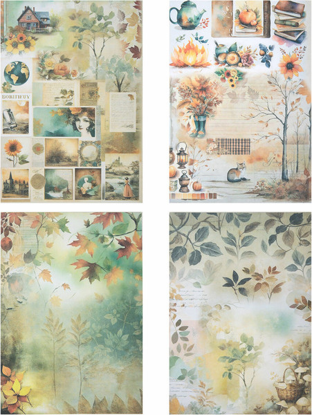 Изображение товара Набор бумаги для скрапбукинга Остров Сокровищ Осень / 665446 (12л)