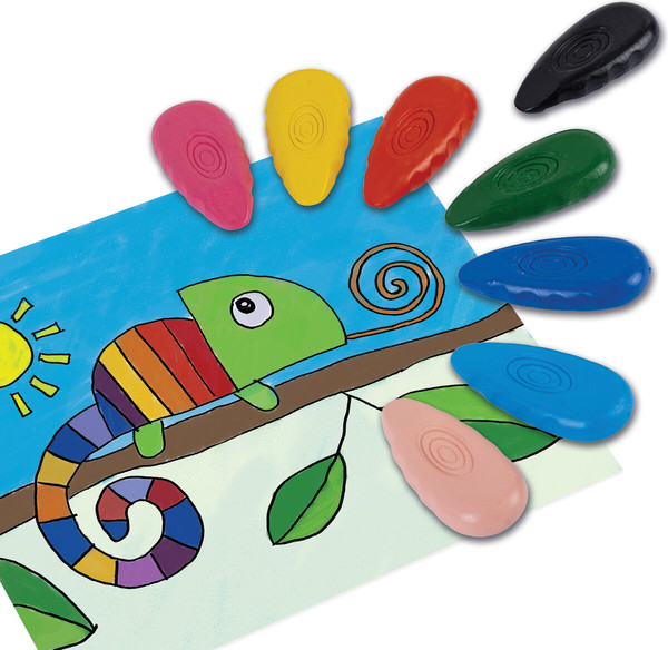 Изображение товара Восковые мелки Brauberg Kids. Капельки / 273094 (12цв)