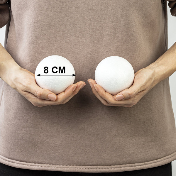 Изображение товара Набор заготовок для творчества Остров Сокровищ Шары / 665368 (6шт)