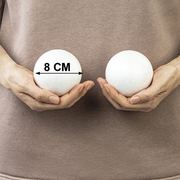 Изображение товара Набор заготовок для творчества Остров Сокровищ Шары / 665368 (6шт)