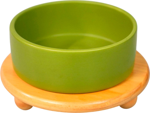 Изображение товара Миска для животных Mr. Kranch Bamboo / MKR543691 (зеленый)