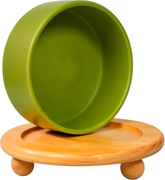 Изображение товара Миска для животных Mr. Kranch Bamboo / MKR543691 (зеленый)