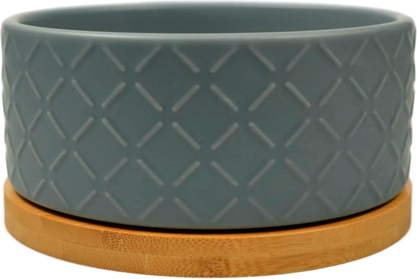 Изображение товара Миска для животных Mr. Kranch Bamboo / MKR543653 (синий)