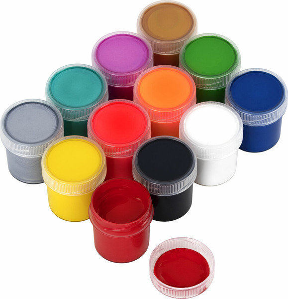 Изображение товара Акриловые краски Brauberg Hobby / 192439 (12цв)