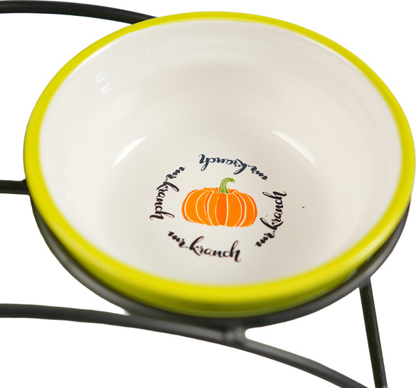 Изображение товара Набор мисок для животных Mr. Kranch Летние овощи / MKR544568 (салатовый)