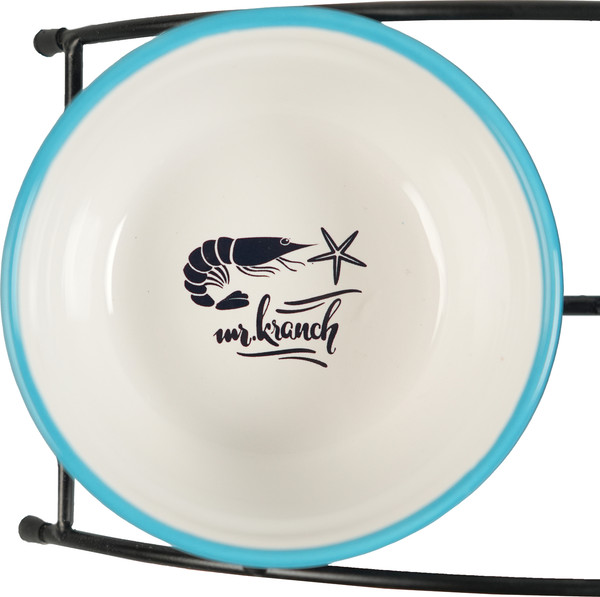 Изображение товара Набор мисок для животных Mr. Kranch Fish&Chips / MKR544544 (голубой)