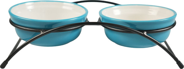 Изображение товара Набор мисок для животных Mr. Kranch Fish&Chips / MKR544544 (голубой)