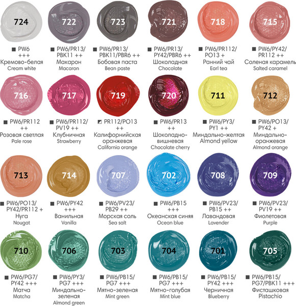 Изображение товара Акриловые краски Brauberg Art Debut / 192408 (24цв)