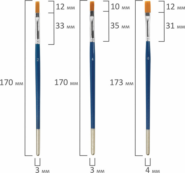 Изображение товара Набор для рисования Brauberg Hobby / 192543 (12цв)