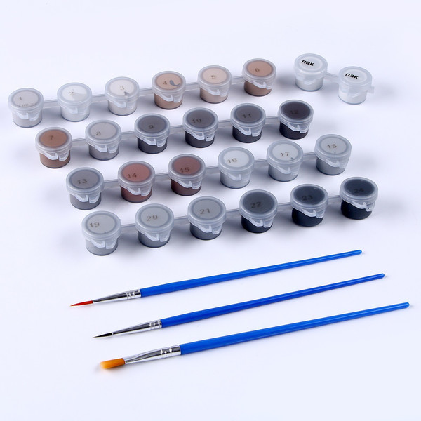 Изображение товара Картина по номерам Школа талантов Нежные объятия / 9898628