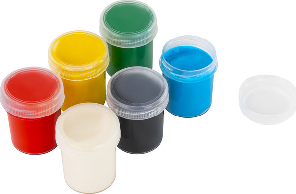 Изображение товара Пальчиковые краски Brauberg Kids. Классика / 192396 (6цв)