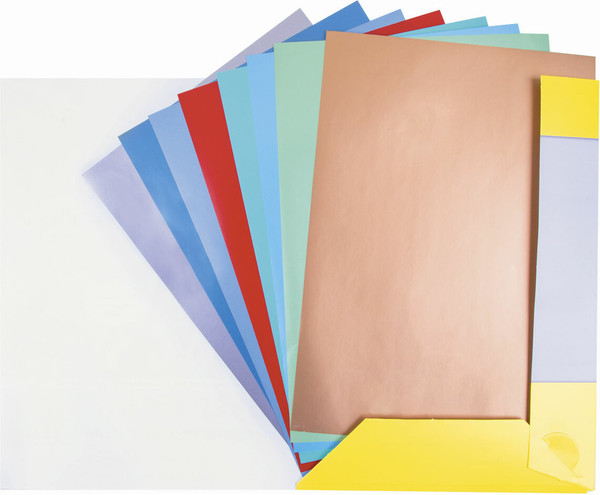 Изображение товара Набор цветной бумаги Юнландия Попугай / 111325 (8цв)