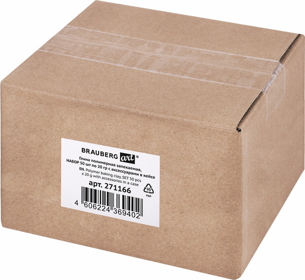 Изображение товара Набор для лепки Brauberg Art / 271166 (42цв)