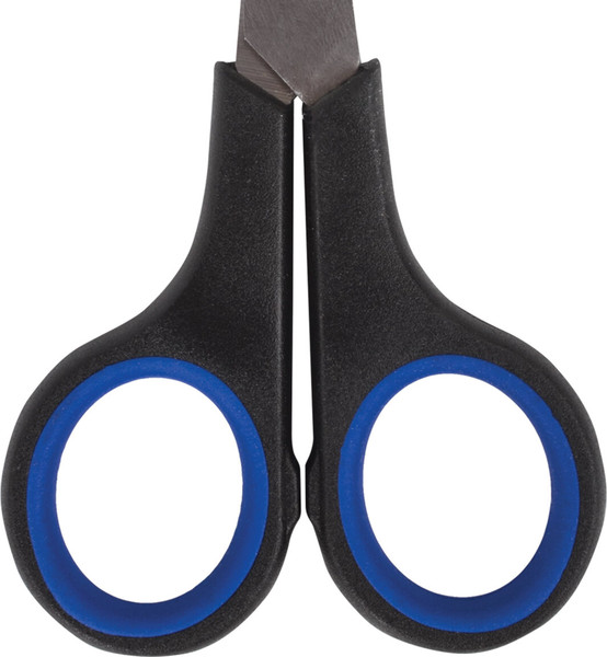 Изображение товара Ножницы канцелярские Остров Сокровищ 237104 (черный/синий)