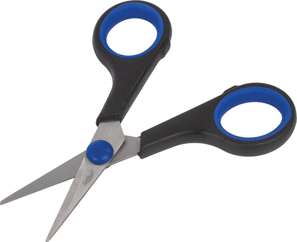 Изображение товара Ножницы канцелярские Остров Сокровищ 237104 (черный/синий)