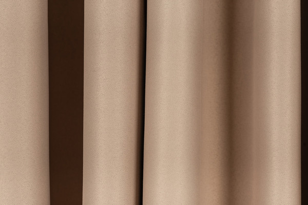 Изображение товара Комплект штор Mio Tesoro Блэкаут 200x260 + Гардина Soft Lines 306 600x270 (песочный, белый лен)