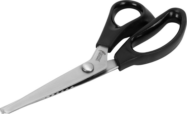 Изображение товара Ножницы портновские Остров Сокровищ Зигзаг / 665600 (черный)