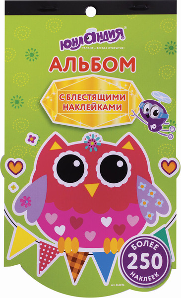 Изображение товара Набор наклеек Юнландия Совята / 662696