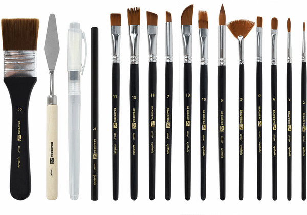 Изображение товара Набор кистей Brauberg Art Debut / 201047 (14шт)