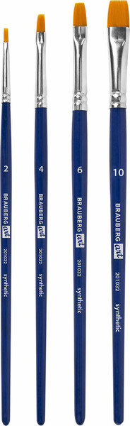 Изображение товара Набор кистей Brauberg Art Debut / 201032 (4шт)